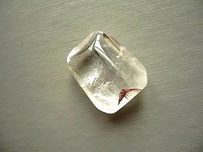 Minerály - Křišťál s hematitem 22 mm, č.2f - 14139540_