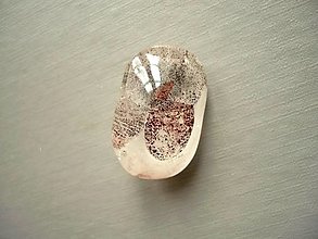 Minerály - Křišťál s hematitem 27 mm, č.3f - 14139544_