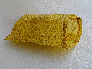 Príbory, varešky, pomôcky - FILKI voskáň - voskované vrecko veľké nad 40 cm (smotanový ornament) - 14138569_