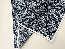 Úžitkový textil - bavlnený obrus modrotlač rôzne rozmery (100/100) - 14142593_