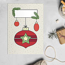 Papiernictvo - Zápisník nápadov na vianočné darčeky vianočná ozdoba - vianočná abstraktná ozdoba s hviezdičkou - 14143146_