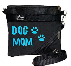 Pre zvieratá - Venčící kabelka Dog Mom (Modrá) - 14145922_