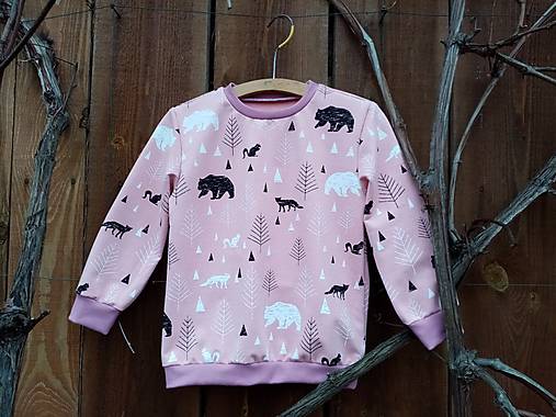 Detské oblečenie - Severská krajinka staroružová II.   - 14145855_