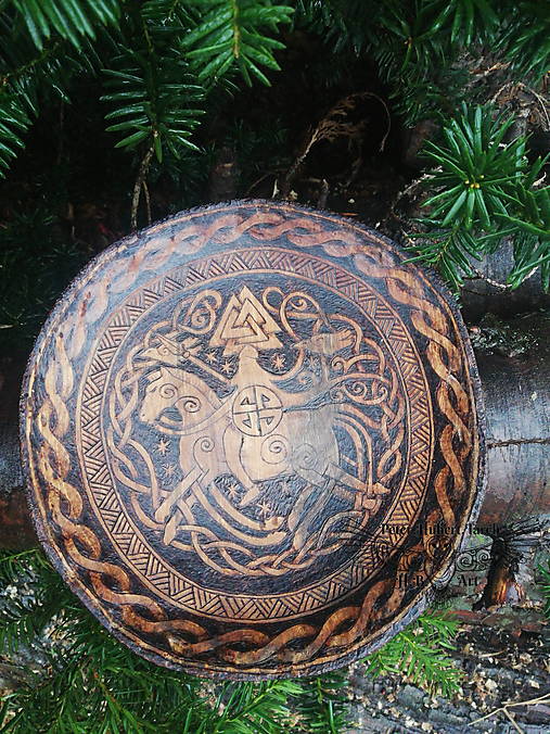 Nádoby - Odin a Sleipnir - 14146349_
