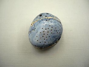Minerály - Troml. - modrý korál 25 mm, č.2 - 14146639_