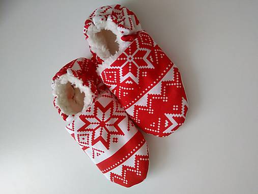 Detské topánky - Capačky vločky - 14149623_