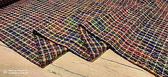 Textil - Látka na kabát - Rainbow - cena za 10 centimetrov - 14156572_