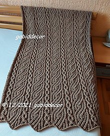 Úžitkový textil - Jemnučká deka z vlny puffy fine - hnedá (Rozmery cca (110 x 170) cm, farba hnedá) - 14156511_