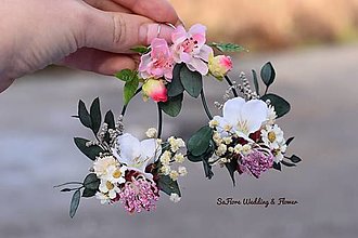 Náušnice - Kvetinové náušnice Spring flowers - 14158398_