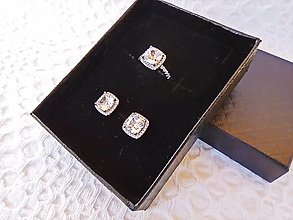Sady šperkov - Sada - Silver & Crystal - 14159189_