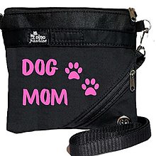 Pre zvieratá - Venčící kabelka Dog Mom (Ružová) - 14161121_