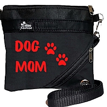 Pre zvieratá - Venčící kabelka Dog Mom (Červená) - 14161122_