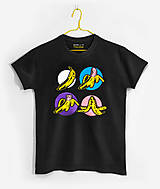Pánske tričko 4 fázy života Warholovho banánu