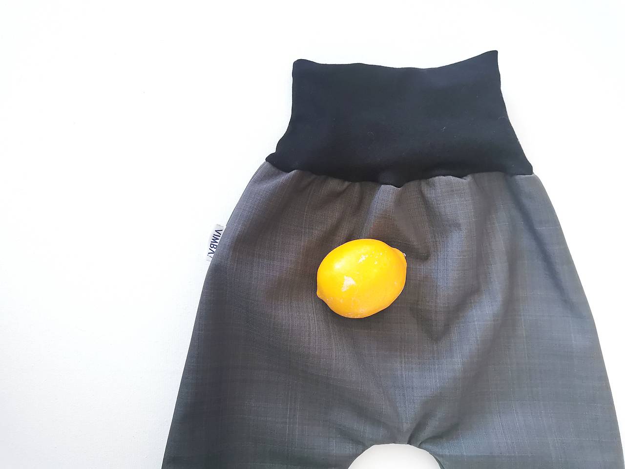 Softshellky zimné "grey” (86-92 (1-2 r.) dl: 55cm)