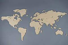 Dekorácie - Mapa sveta - 14166371_