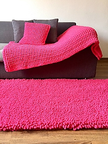 Úžitkový textil - Plyšový koberec - 14167098_