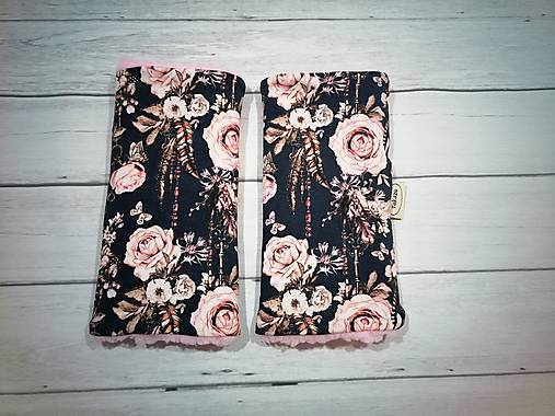 Detský textil - štucne kvety - 14166578_