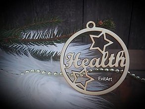 Dekorácie - vianočná guľa - health - 14170981_