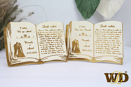 Rámiky - Poďakovanie rodičom kniha - 14170002_