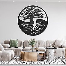 Dekorácie - Drevená dekorácia na stenu - strom rovnováha - PR0212 - 14170498_