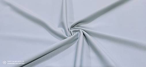 Textil - Úplet jednofarebný Viskózovy (Studená biela) - 14174398_