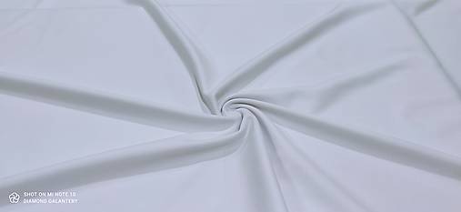 Textil - Úplet jednofarebný Viskózovy (Biela) - 14174400_