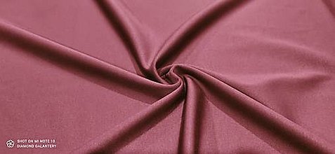 Textil - Úplet jednofarebný Viskózovy (Vínový) - 14174055_