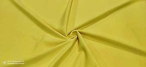 Textil - Úplet jednofarebný Viskózovy (Žltý) - 14174404_