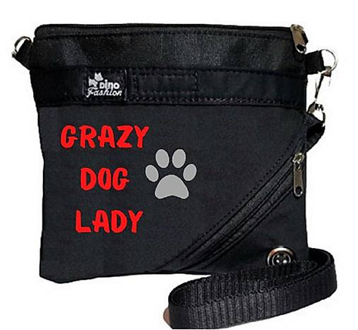 Pre zvieratá - Venčící kabelka Grazy Dog Lady (Červená) - 14175198_
