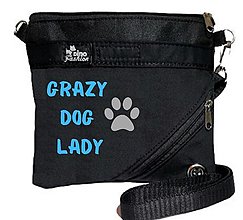 Pre zvieratá - Venčící kabelka Grazy Dog Lady (Modrá) - 14175199_