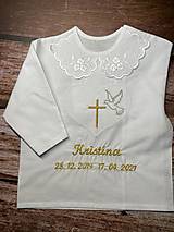 Detské oblečenie - Košieľka na krst Freedom - 14173297_