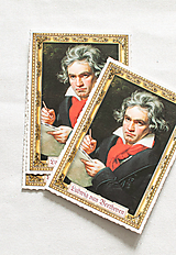 Papier - Pohľadnica "Ludwig van Beethoven" - 14174723_