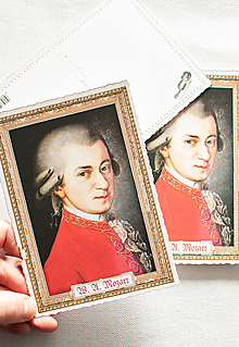 Papier - Pohľadnica "W.A.Mozart" - 14174713_
