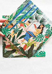 Papier - Pohľadnica "My Jungle" - 14175021_