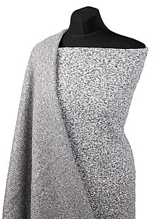 Bundy a kabáty - Vlnený zimný kabát s kapucňou (rôzne farby) (Sivo-čierna) - 14173262_