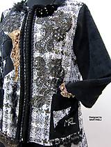 Bundy a kabáty - Dlhý béžový vlnený kabát-Boho,Shabby Chic - 14174316_