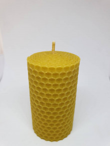 Sviečky - Hromničné sviečky (Hromničná sviečka hrubá točená 80x45mm) - 14176783_