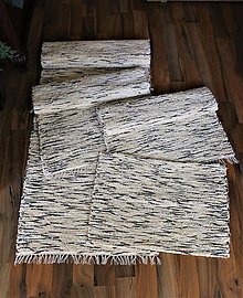 Úžitkový textil - Tkaný koberec melírovaný 70 x 200 cm - 14176850_