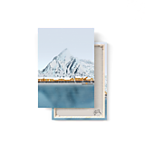 Grafika - Norsko - Zimní Lofoty | Limitovaná edice - 14176964_