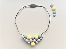 Náhrdelníky - Detský silikónový náhrdelník EMA - 14177799_