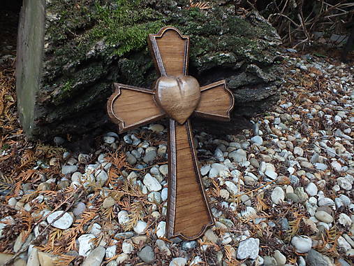 Dekorácie - Krížik veľký III. - 14187198_