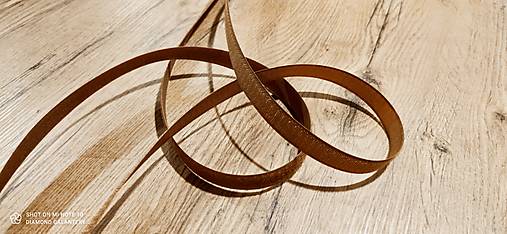 Galantéria - Suchý zips 20 mm (Hnedá) - 14189694_