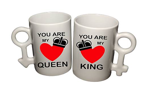 Nádoby - Hrnček pre par King Queen - 14192437_