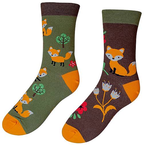 Ponožky - Líška