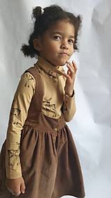 Detské oblečenie - Menčestrové šatôčky EPONA - 14191022_