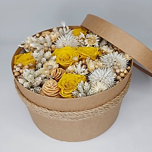 Dekorácie - Kvetinový box - RUŽA - 14194989_