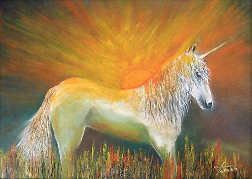 Obrazy - Polnočné slnko - 14194875_