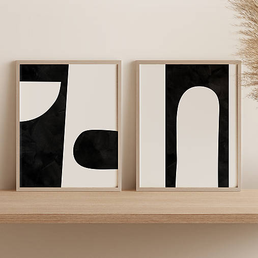 Obrazy - Set minimalistických plagátov - 14195231_