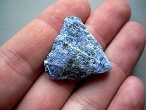 Minerály - Surový kámen - sodalit 30 mm, č.20 - 14195494_