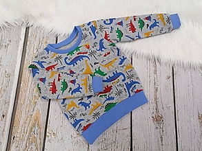 Detské oblečenie - Detská mikina (Dino 98v.) - 14199731_